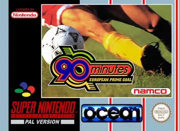 90 Minutes - European Prime Goal (Europe) (Beta) box cover front